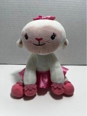 Disney Junior Doc McStuffins Lambie 7 Plush Stuffed Animal Toy Lamb Doll